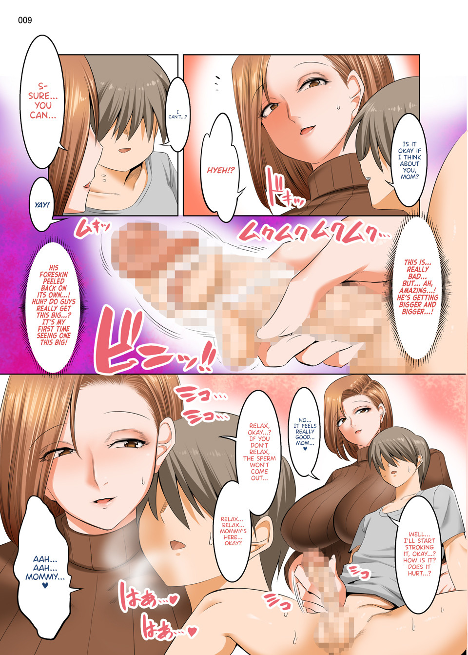 Hentai Manga Comic-Gentle Stepmom Can't Refuse Her Son's Pleading-Read-8